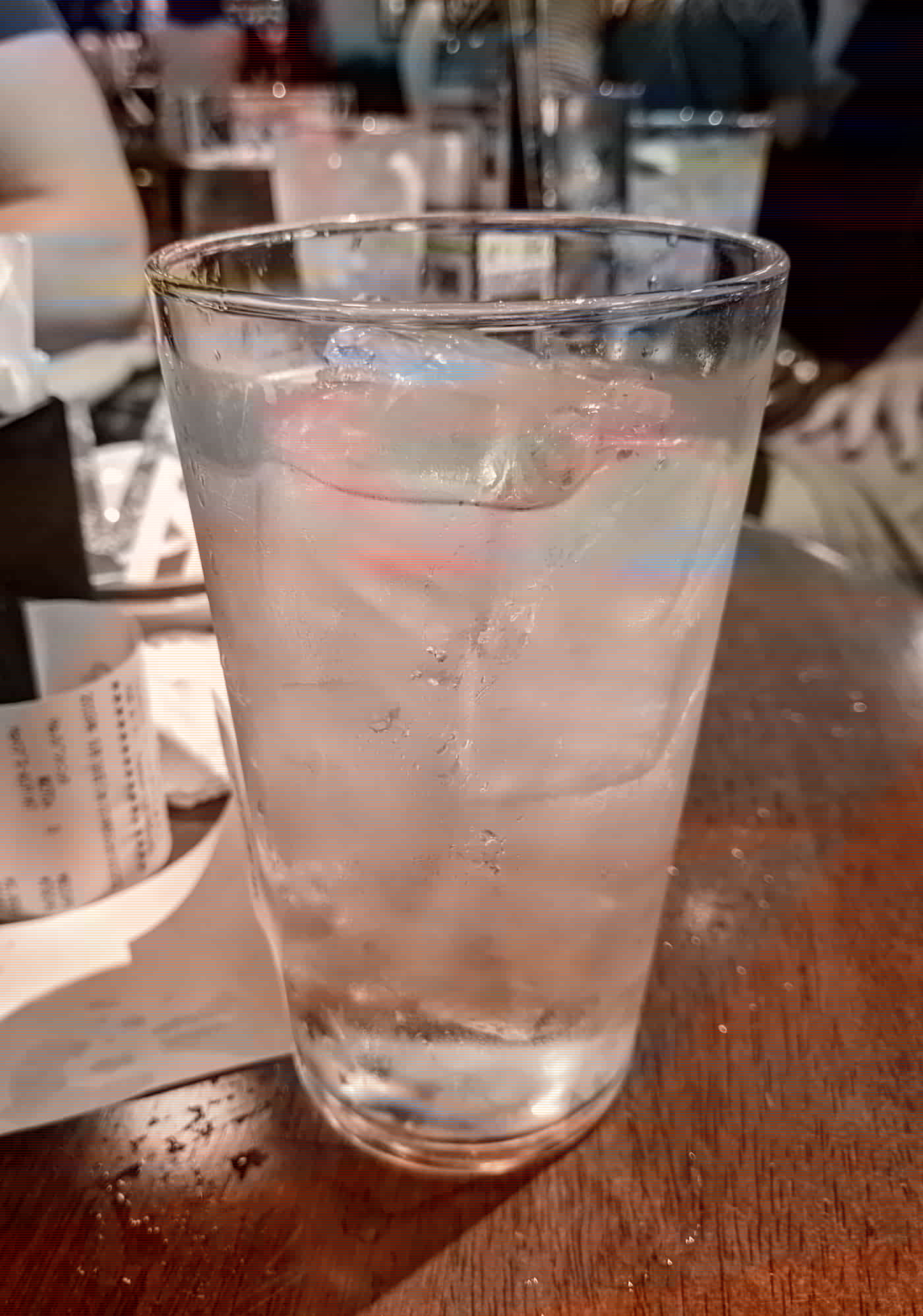 A pint of gin & tonic